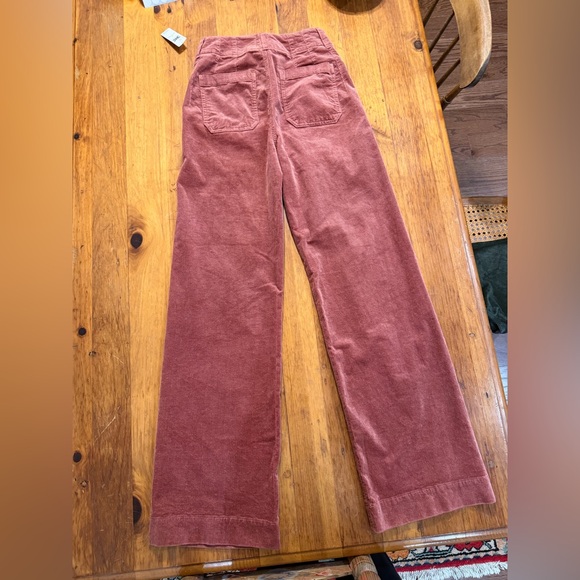 Anthropologie Maeve The Colette Corduroy Full-Length Wide-Leg Pants - Picture 4 of 6